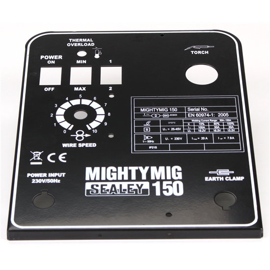 Sealey M/Mig150.21 - Front Panel