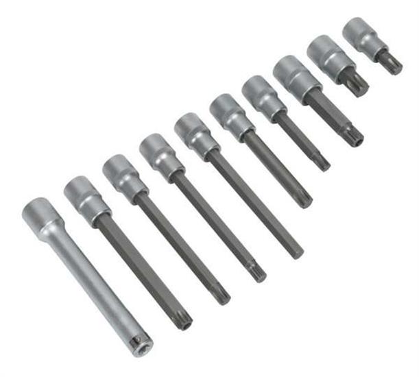 Sealey AK5538 - Head Bolt Socket Bit Set 10pc 1/2"Sq Drive