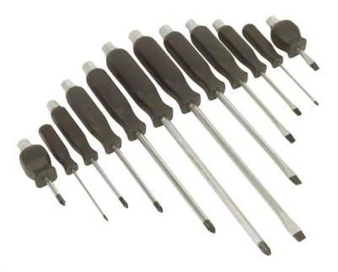 Sealey S0641 - Screwdriver Set Hammer-Through 12pc