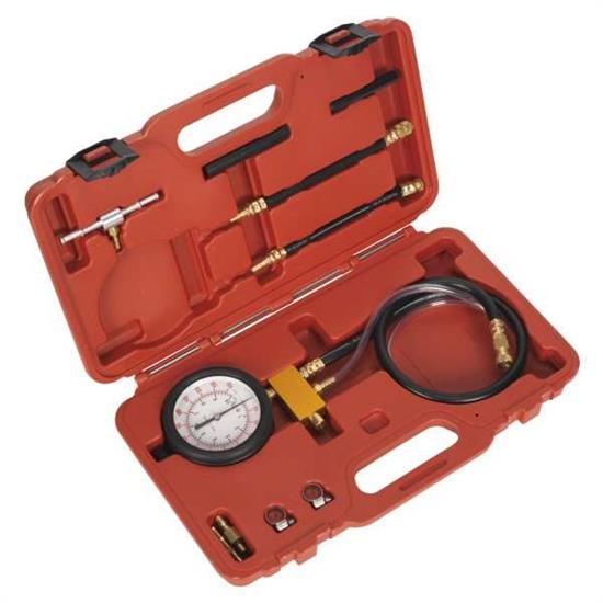 Sealey VSE211 - Fuel Injection Pressure Test Kit - Test Port