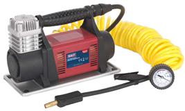 Sealey MAC06 - Mini Air Compressor 12V Heavy-Duty