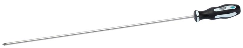 Draper 63593 𨦕PZ) - PZ Type Extra Long Reach Soft Grip Screwdriver (No.2 x 450mm)