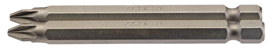Draper 64312 ⡵PZ/2/B) - No.2 1/4" Hex. PZ Type Insert Bit 75mm Long x 2