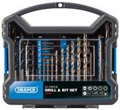 Draper 80980 ⣛S/41) - Drill Bit and Accessory Kit ⡁ Piece)