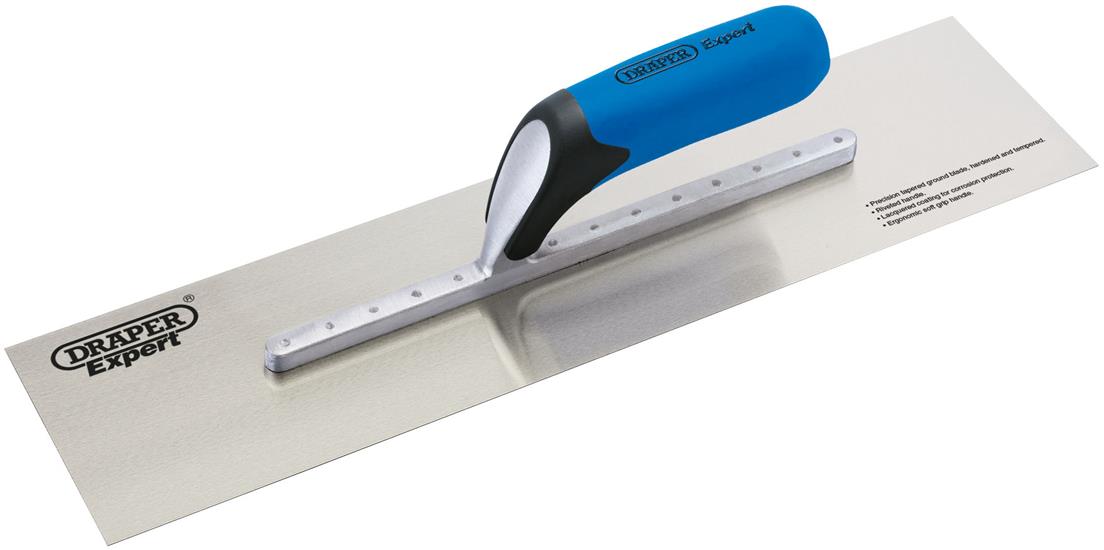 Draper 81230 (PT18/SGW) - Soft Grip Plastering Trowel 𨑐mm)