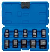 Draper 83092 𨐐/10/MM) - 1/2" Sq. Dr. Metric Impact Socket Set ⠐ Piece)