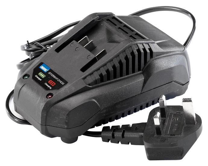 Draper 89425 �) - Storm Force® 20V Charger For Power Interchange Range of Batteries