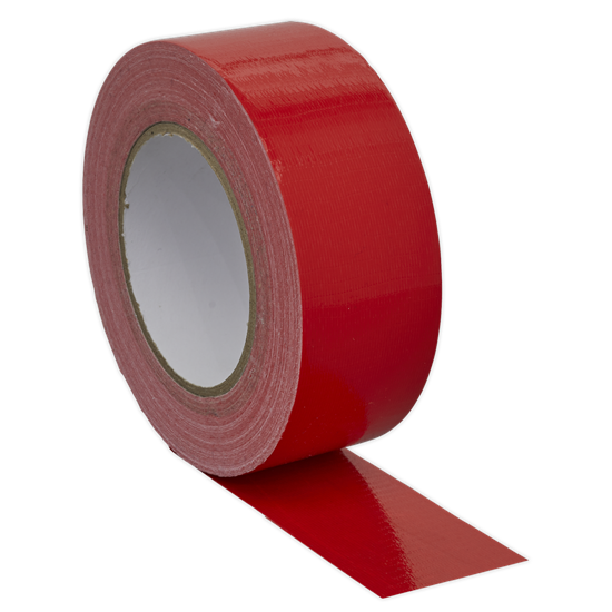 Sealey DTR - Duct Tape 50mm x 50m Red