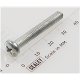 Sealey MSP535.S - Machine screw pan head phillips m5x35mm (single)