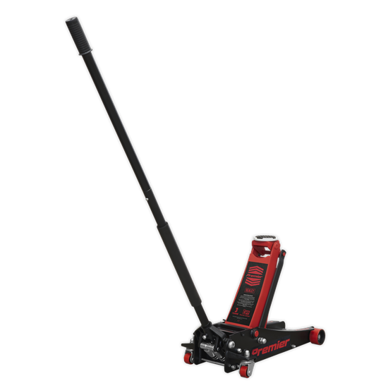 Sealey 3040AR - Trolley Jack 3tonne Rocket Lift Red