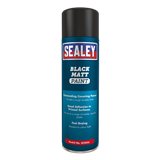 Sealey SCS026S - Black Matt Paint 500ml