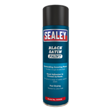 Sealey SCS028S - Black Satin Paint 500ml