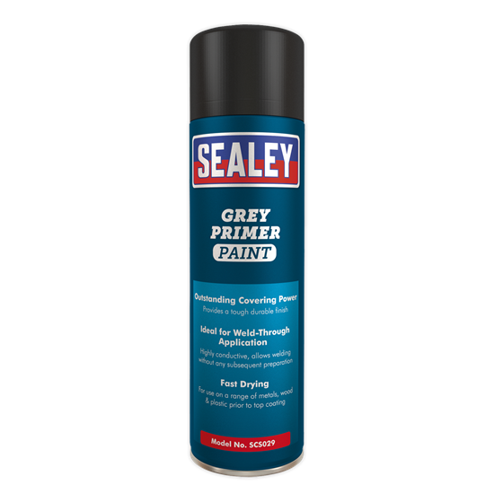 Sealey SCS029S - Grey Primer Paint 500ml