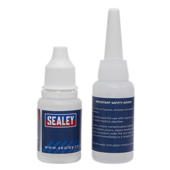 Sealey SCS908 - Fast-Fix Filler & Adhesive - Black
