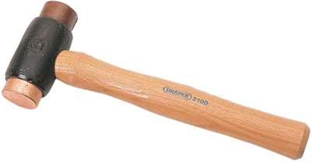 Draper 20088 �) - Draper Expert 1100g ⠸oz) Copper/Rawhide Faced Hammer