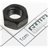 Sealey Sn10.Sb - Steel Nut M10 Black (Single)