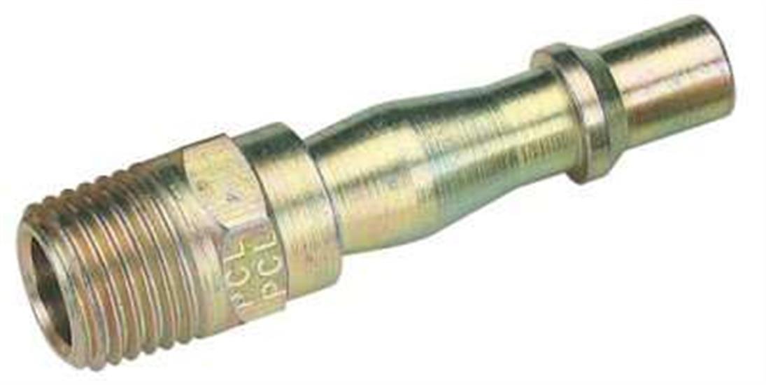 Draper 25790 � Bulk) - 1/4" Male Thread Pcl Coupling Screw Adaptor