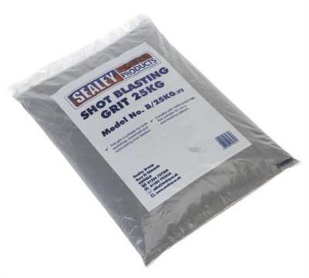 Sealey B/25KG - Shot Blasting Grit 25kg Bag