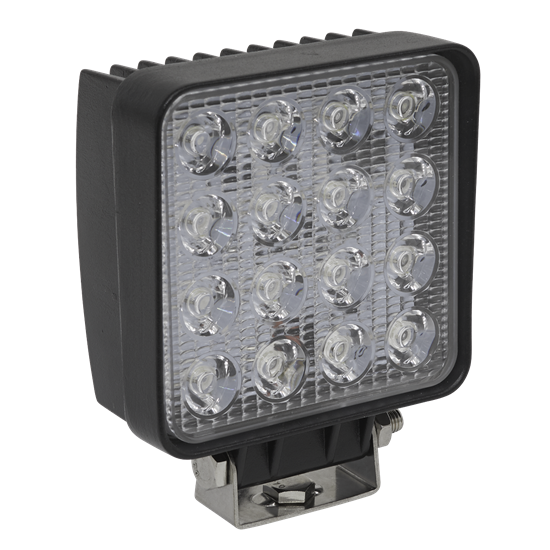 Sealey LED5S - Square Work Light with Mounting Bracket 48W LED