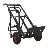 Sealey CST989HD - Heavy-Duty 3-in-1 Sack Truck with PU Tyres 300kg Capacity