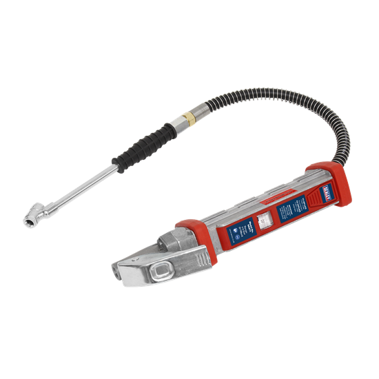 Sealey SA371 - Tyre Inflator 0.5m Hose with Twin Push-On Connector