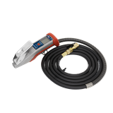 Sealey SA375 - Digital Tyre Inflator 2.7m Hose with Clip-On Connector