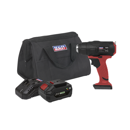 Sealey CP20VHGKIT - Cordless Hot Air Gun Kit 20V