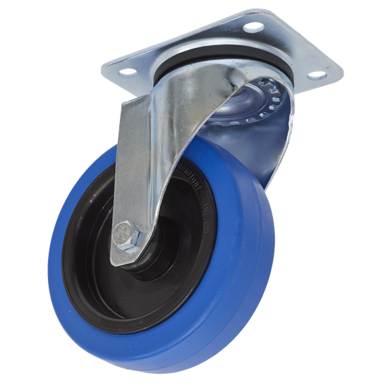 Sealey SCW3125SP - Castor Wheel Swivel Plate Ø125mm