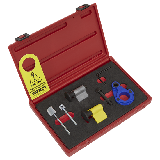 Sealey VSE2092 - Diesel Engine Timing Tool Kit 1.2D, 1.4D, 1.6D, 2.0D - VAG, Ford & Mitsubishi - Belt Drive