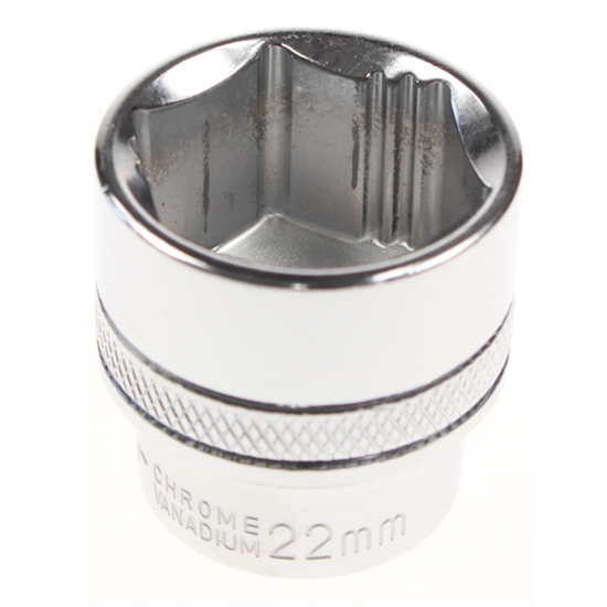 Sealey AK27481.04 - Socket 3/8"dr 22mm 'total lok-on' ʆpt)