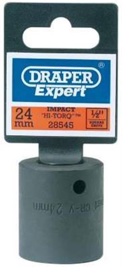 Draper 28503 𨐐mm) - Draper Expert 19mm 1/2" Square Drive Powerdrive Impact Socket
