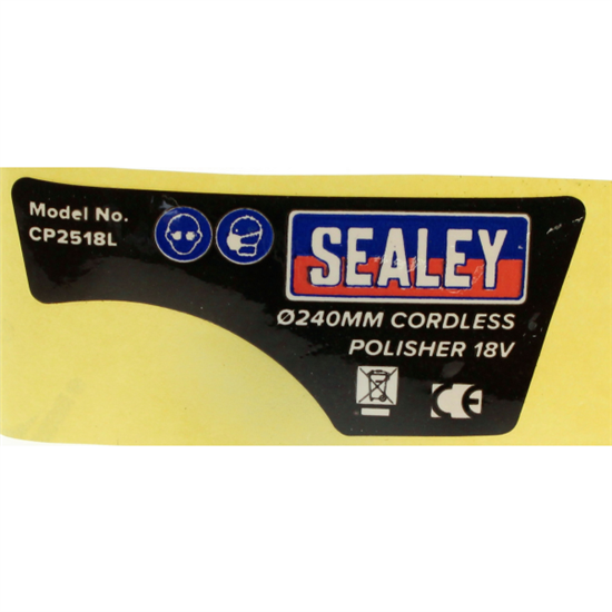 Sealey CP2518L.29 - Label