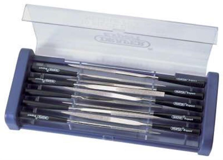 Draper 36326 �/10d) - Draper Expert 10 Piece 140mm Diamond Needle File Set