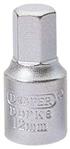 Draper 38326 (Ddpk8) - 12mm Hexagon 3/8" Square Drive Drain Plug Key