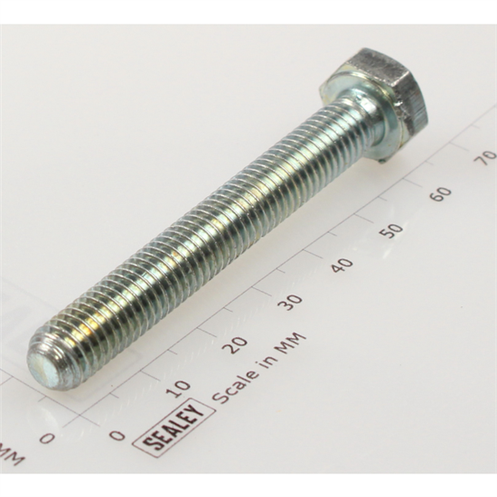 Sealey SS860.S - Hex Head Set Screw M8 X 60 Zinc