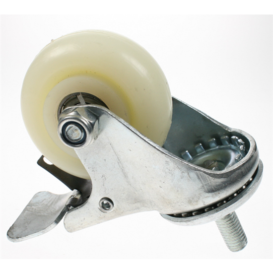 Sealey WD80.36 - Wheel,swivel castor (w/brake)ʍ:75 W:30 B:10 H:140)