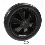 Sealey YAJ201.S007 - Wheel,fixed plastic (w/fixings)ʍ:160 W:40 B:20)