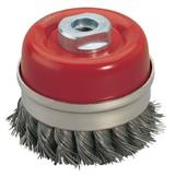 Draper 52632 �t) - Draper Expert 80mm X M14 Twist Knot Wire Cup Brush