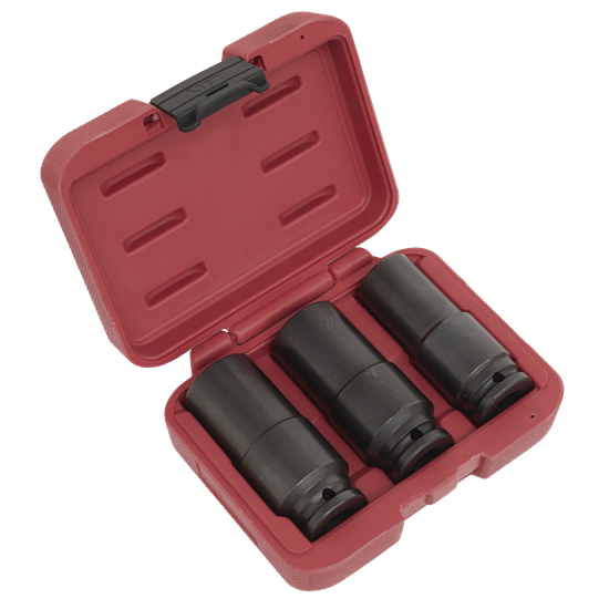 Sealey SX319 - Weighted Impact Socket Set 1/2"Sq Drive 3pc