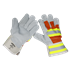 Sealey SSP14HV/6 - Reflective Rigger's Gloves Pack of 6 Pairs