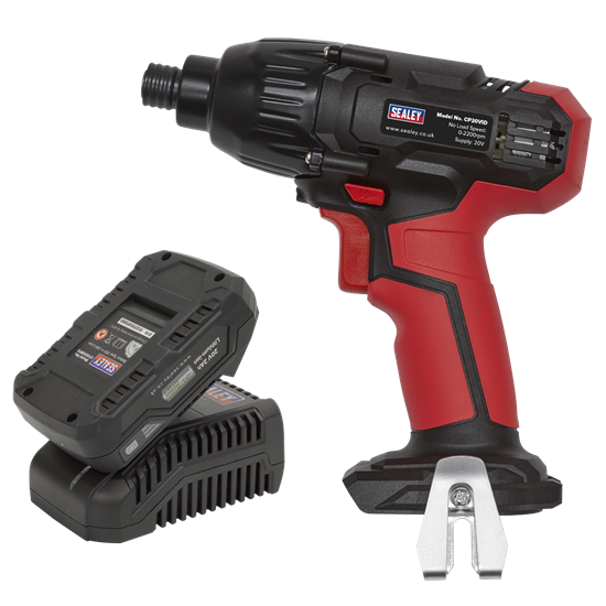 Sealey CP20VIDKIT1 - Impact Driver Kit 1/4" Hex Drive 20V 2Ah