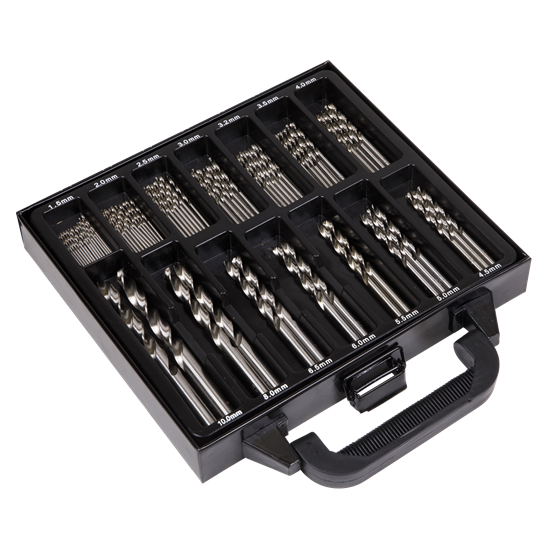 Sealey DBS99FG - Drill Bit Set Fully Ground 99pc