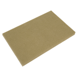 Sealey TBP1218 - Tan Buffer Pads 12 x 18 x 1" - Pack of 5