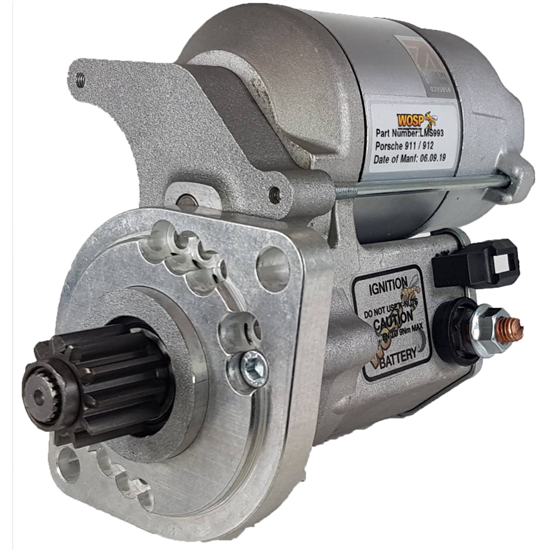 WOSP LMS993 - Porsche 911 / 912 / 914 (type 901 & 915 gearbox) up to 1989 (pre G50) Reduction Gear Starter Motor