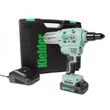 Kielder KWT-009-01 18V Brushless Cordless Riveter/Rivet Gun, 1 x 2.0Ah Li-ion TYPE18 Battery