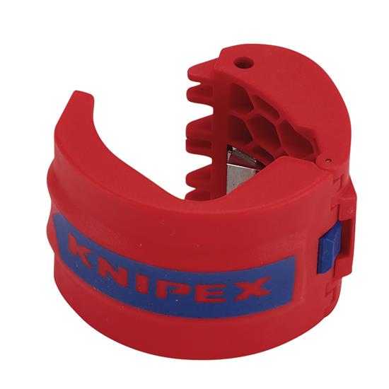 Draper 03517 ⢐ 22 10 BK) - Knipex 90 22 10 BK BiX® Cutters for Plastic Pipes and Sealing Sleeves, 72mm