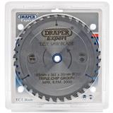 Draper 03637 ʌSB185MP/B) - Expert TCT Saw Blade, 185 x 20mm, 36T