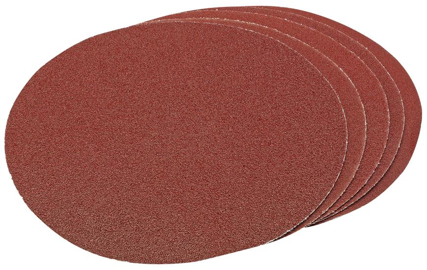 Draper 23360 (SD8VB) - Assorted Hook and Eye Backed Aluminium Oxide, 200mm (Pack of 5)