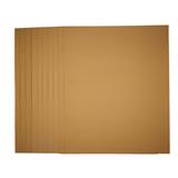 Draper 37781 (HSSG) - General Purpose Sanding Sheets, 230 x 280mm, Assorted Grit (Pack of 10)