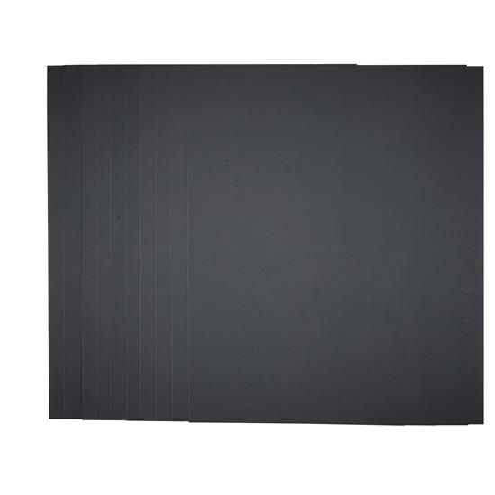 Draper 37788 (HSSWD) - Wet and Dry Sanding Sheets, 230 x 280mm, 1200 Grit (Pack of 10)
